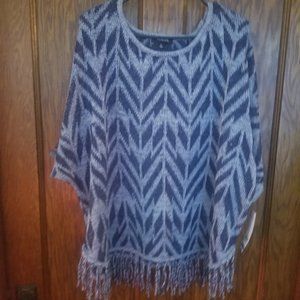 Women Brand New Fringe Hanging Sweater Size X Large